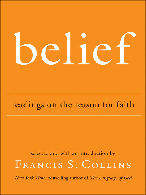 Title details for Belief by Francis S. Collins - Wait list